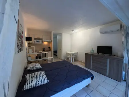 Studio climatisé 3 pers, 50m de la plage à Saint-Raphaël : photo 6
