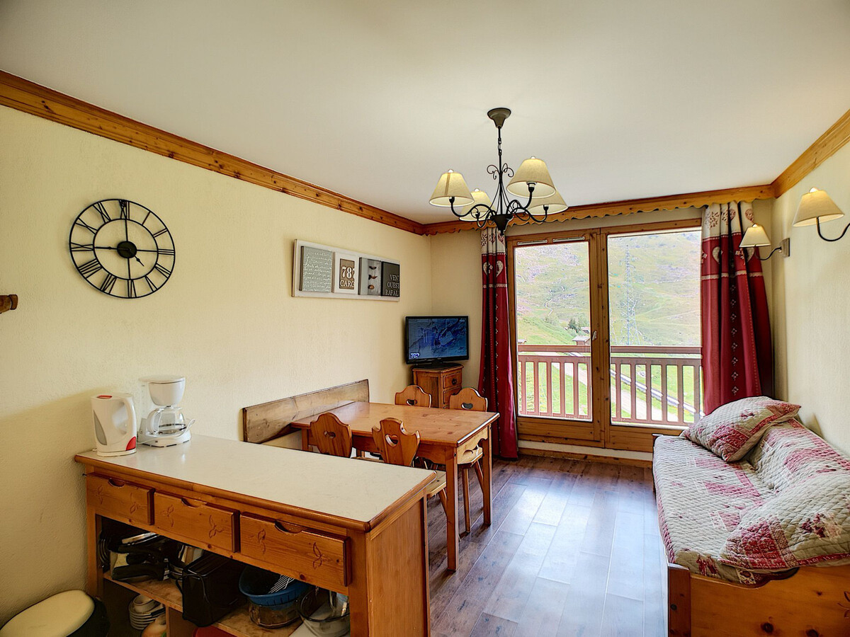 Appart ski aux pieds, balcon sud, 5 pers aux Menuires - Photo 7