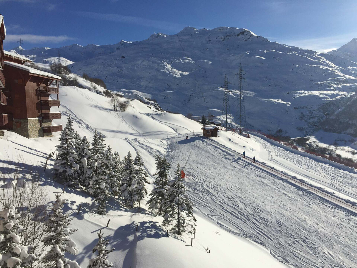 Appart ski aux pieds, balcon sud, 5 pers aux Menuires - Photo 8