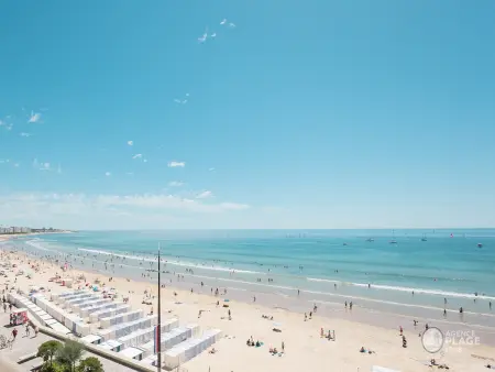 Appartement 66m² rénové, 1 chambre, vue mer, 4ème étage, fibre, 3 étoiles - Photo 6