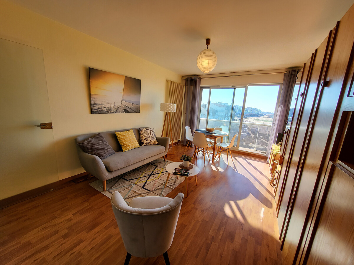 Studio vue mer balcon sud-est, 100m plage - Photo 4