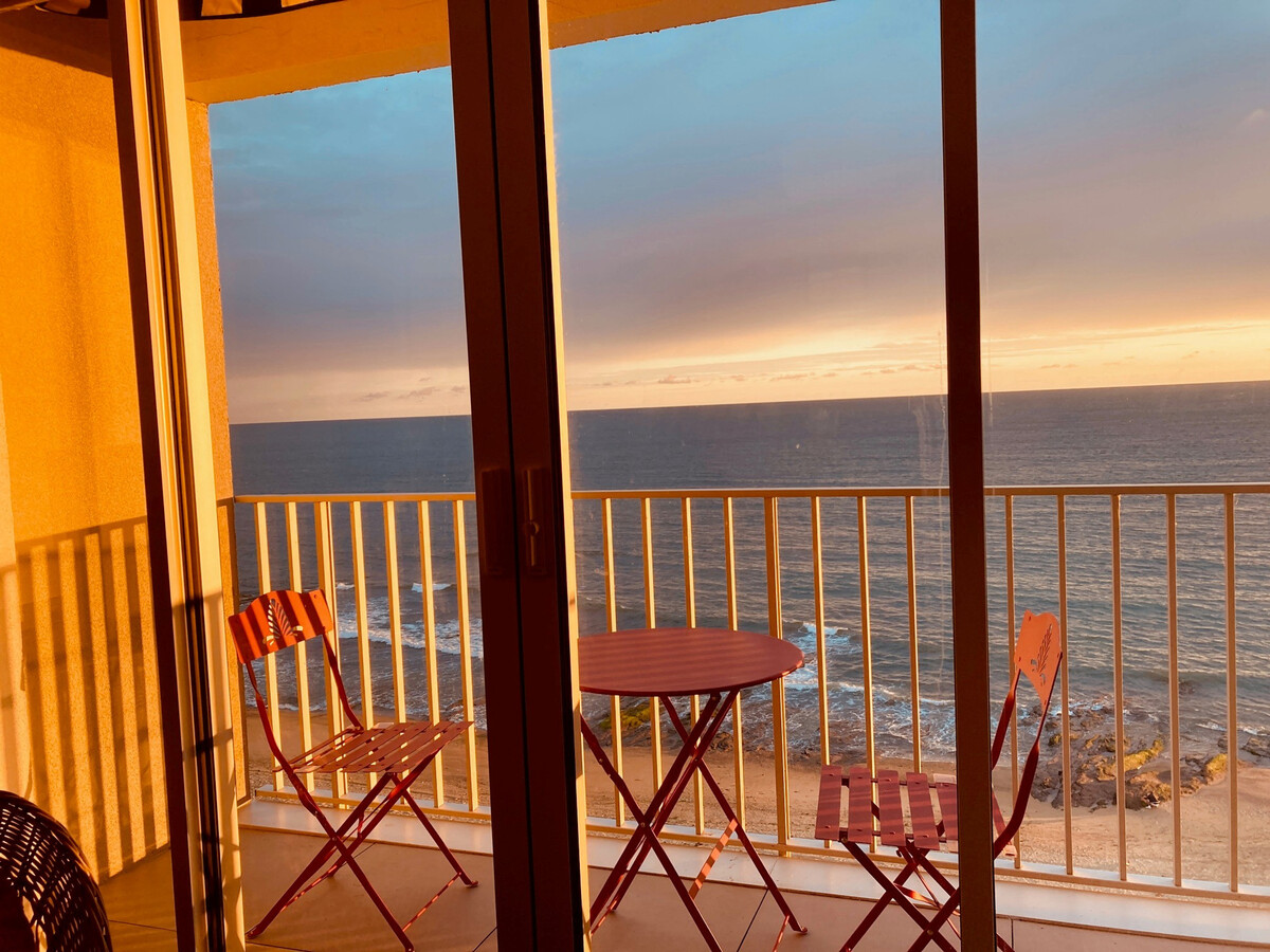 T2 face mer aux Sables-d'Olonne, balcon, 150m plage - Photo 1
