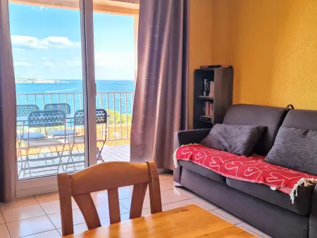 Appartement vue mer à Banyuls-sur-Mer, terrasse couverte : photo 11
