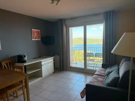 Appartement vue mer à Banyuls-sur-Mer, terrasse couverte : photo 13