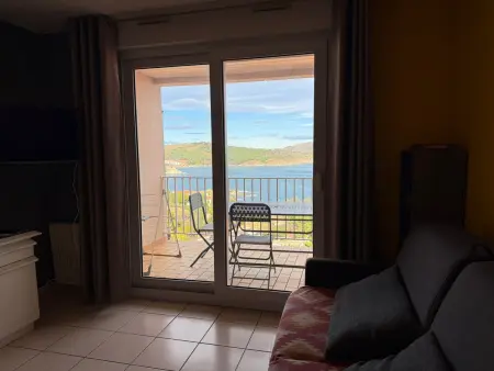 Appartement vue mer à Banyuls-sur-Mer, terrasse couverte : photo 14