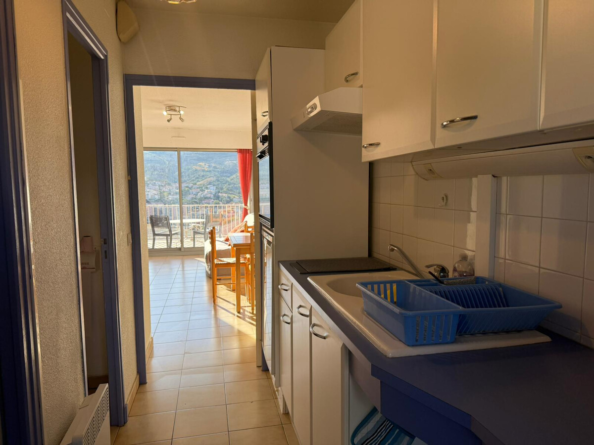 Studio Banyuls-sur-Mer, terrasse vue baie, 10 min plages - Photo 8