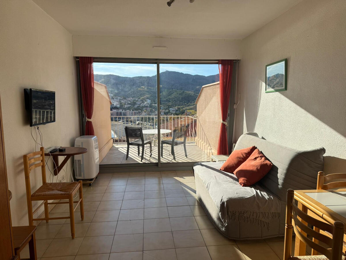Studio Banyuls-sur-Mer, terrasse vue baie, 10 min plages - Photo 12