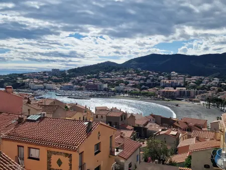 Location appartement à Banyuls sur Mer, Studio à Banyuls-sur-Mer, terrasse proche plages