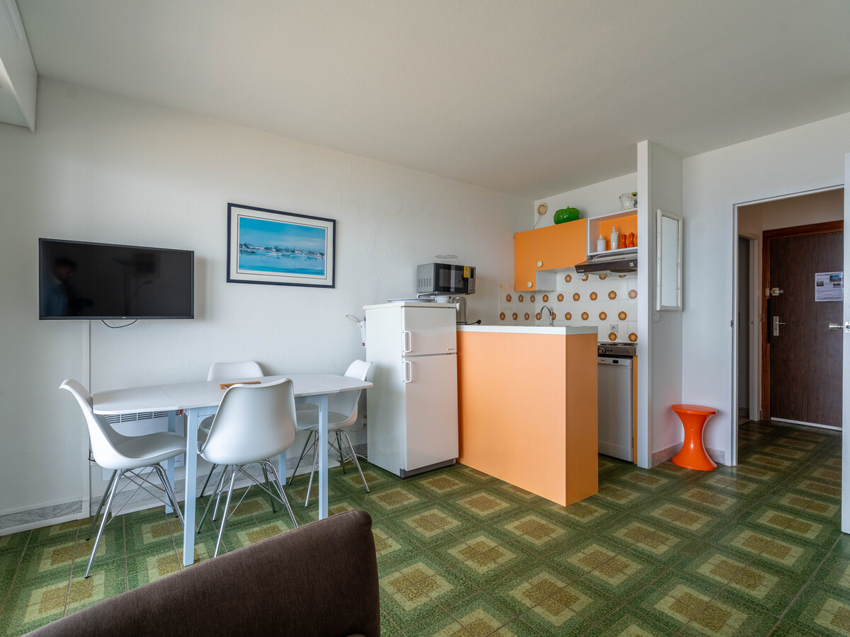 Studio cabine 27 m² vue Bassin, balcon, parking, plage - Photo 4