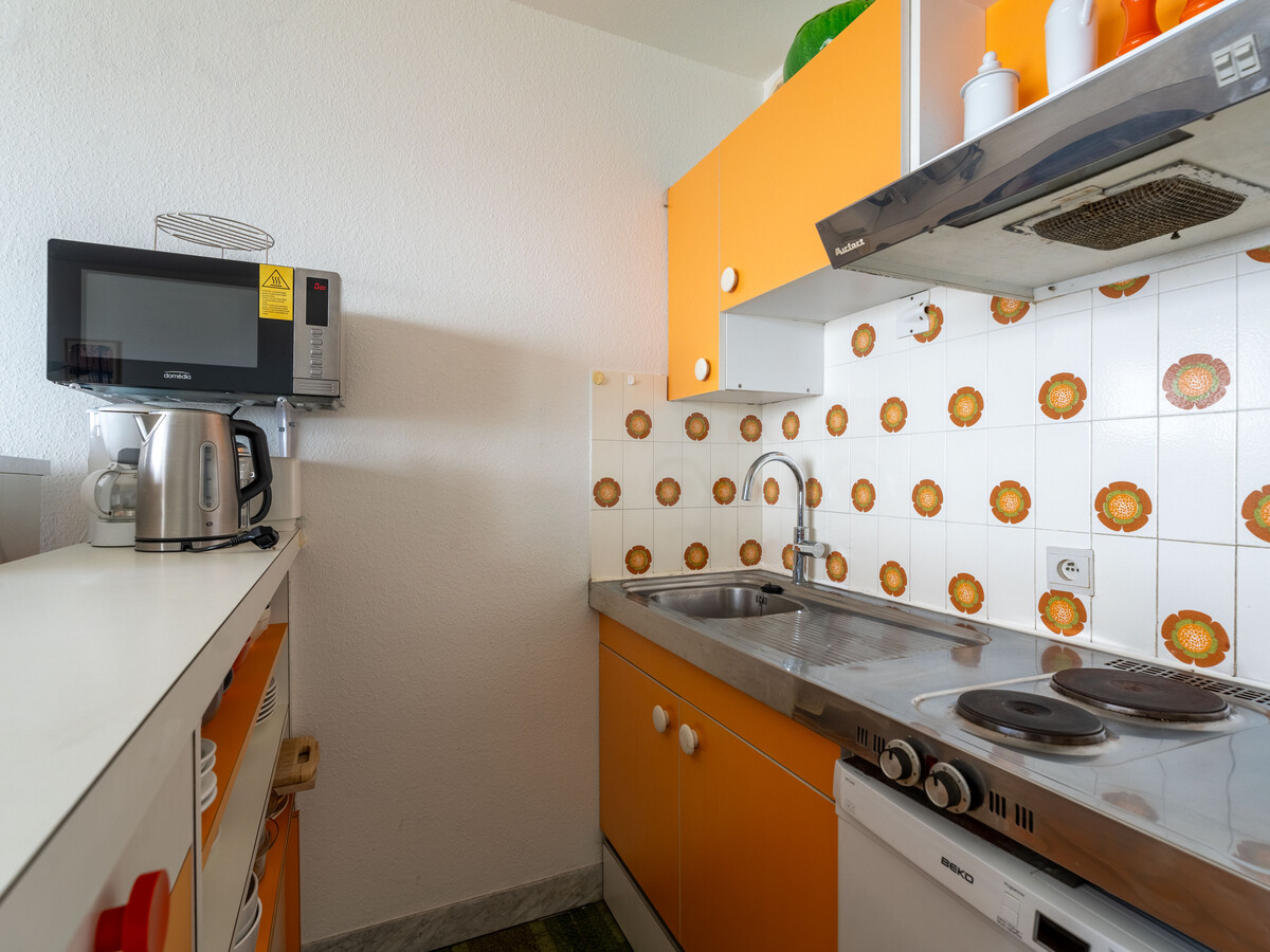 Studio cabine 27 m² vue Bassin, balcon, parking, plage - Photo 6