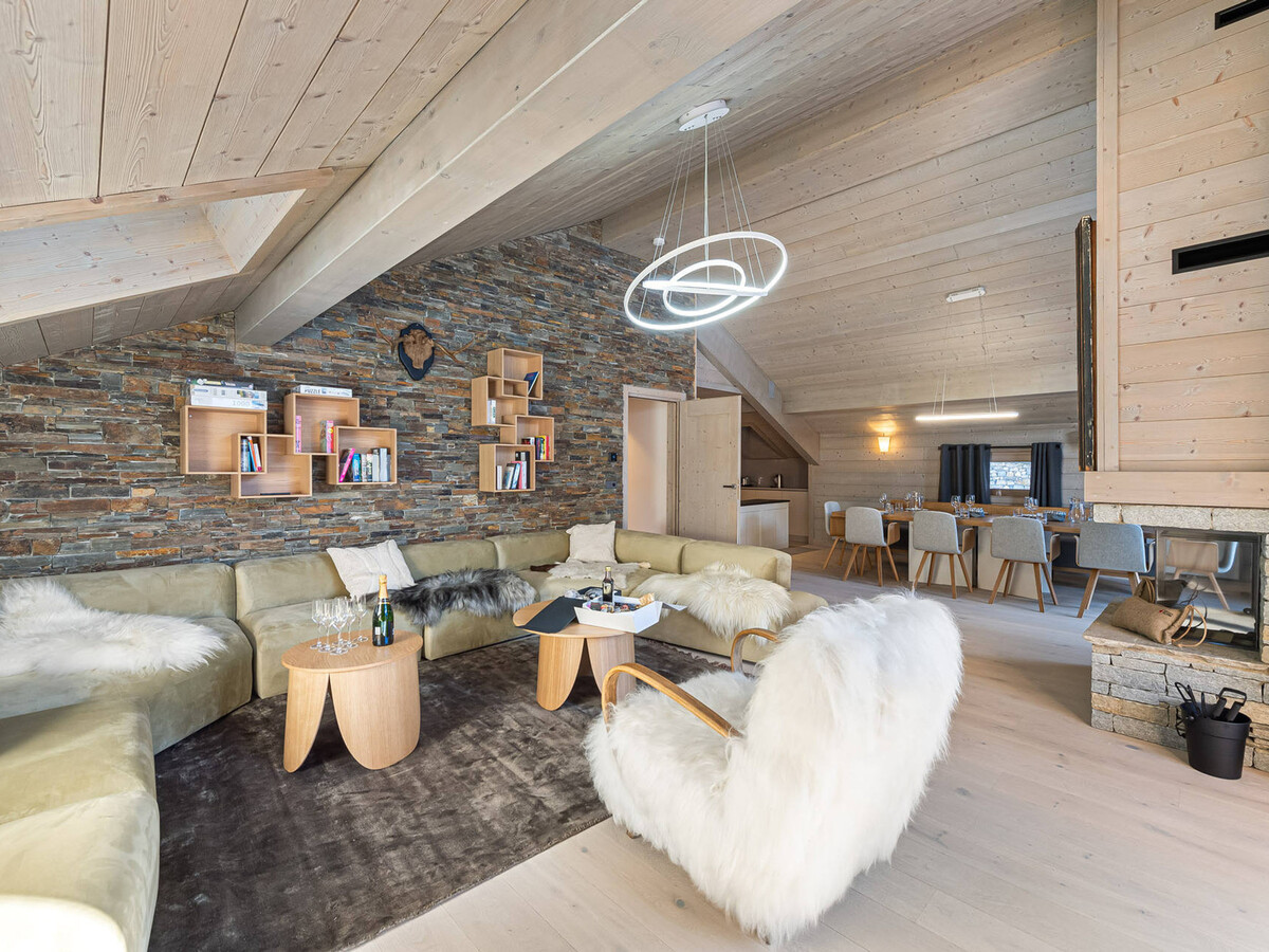 Appartement 4 chambres avec cheminée, 230m des pistes - Photo 2