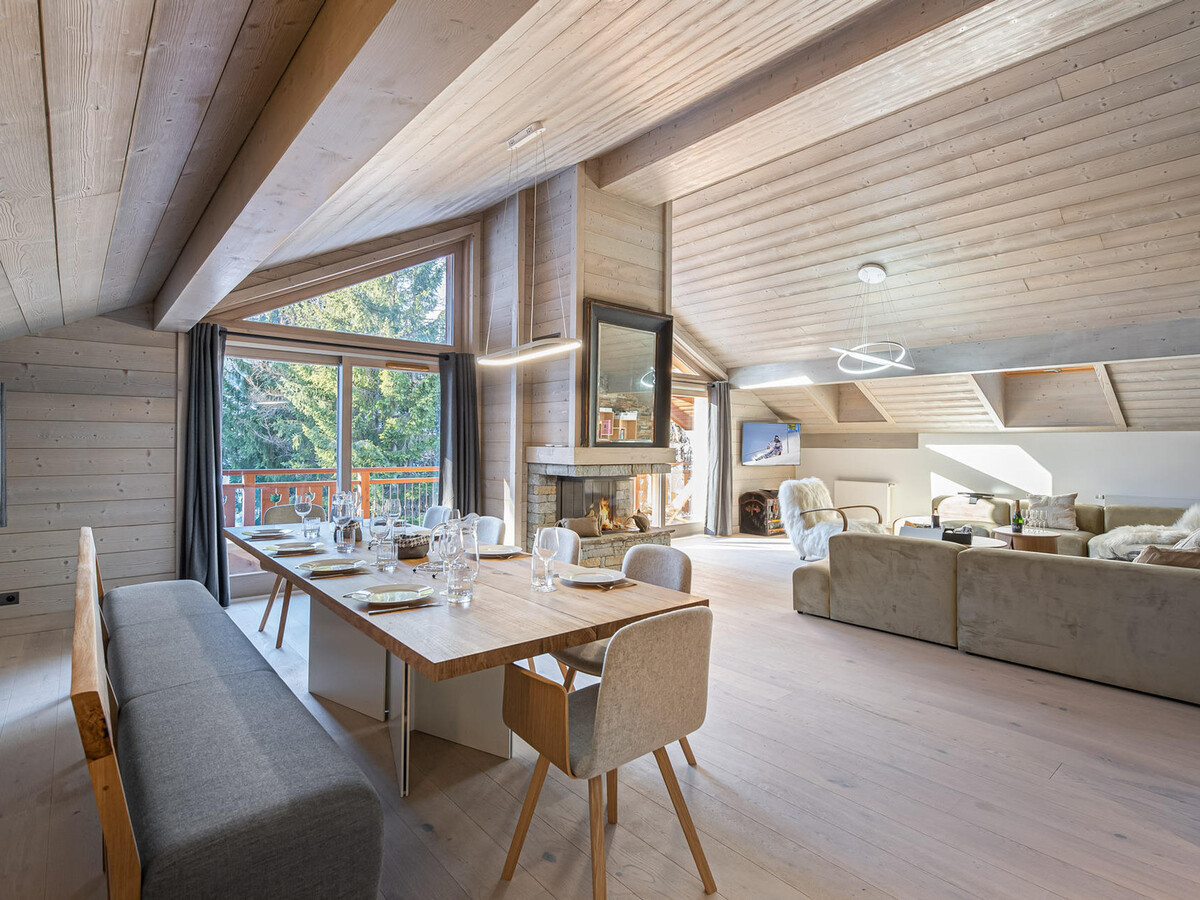 Appartement 4 chambres avec cheminée, 230m des pistes - Photo 4