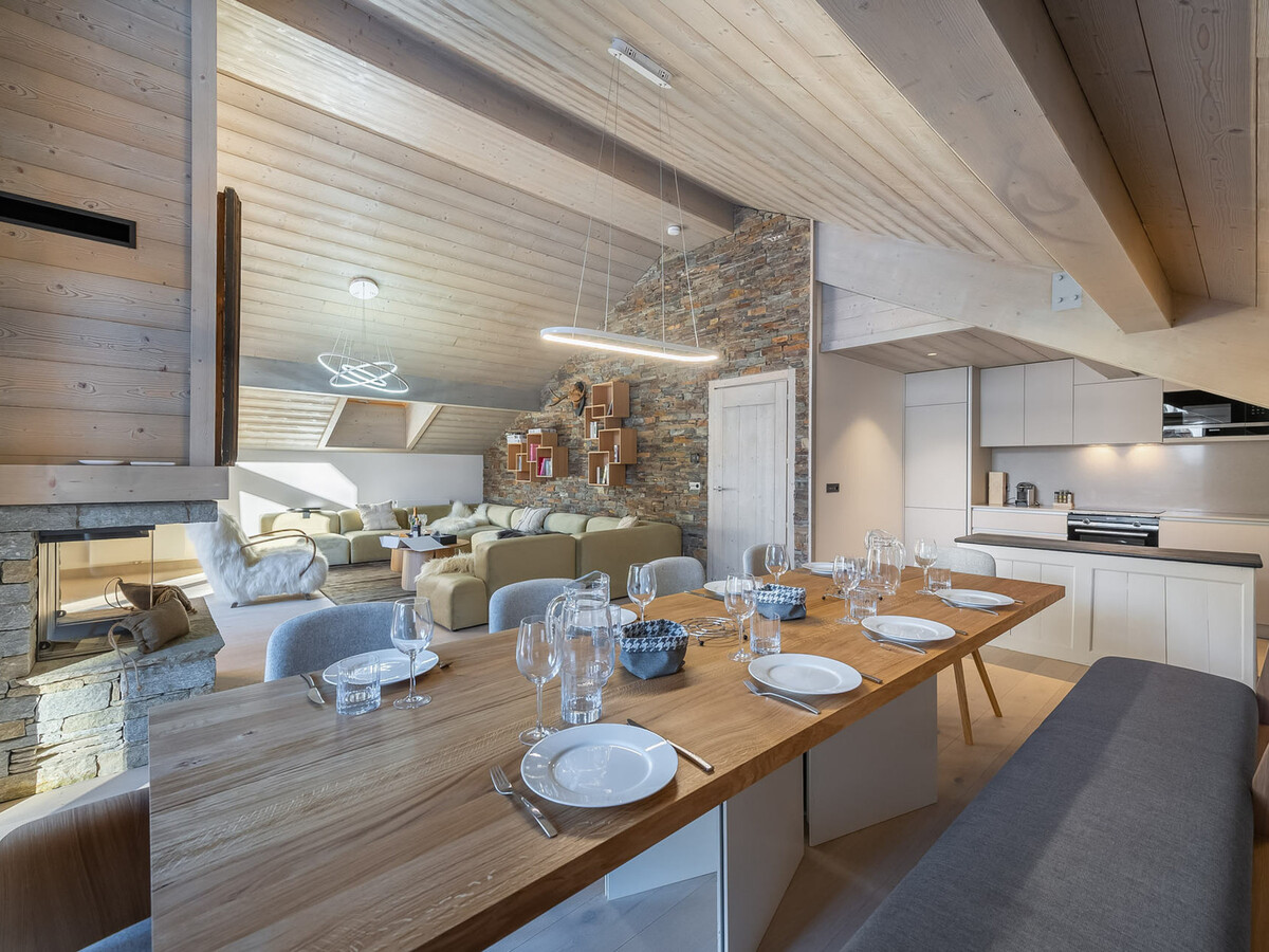 Appartement 4 chambres avec cheminée, 230m des pistes - Photo 5