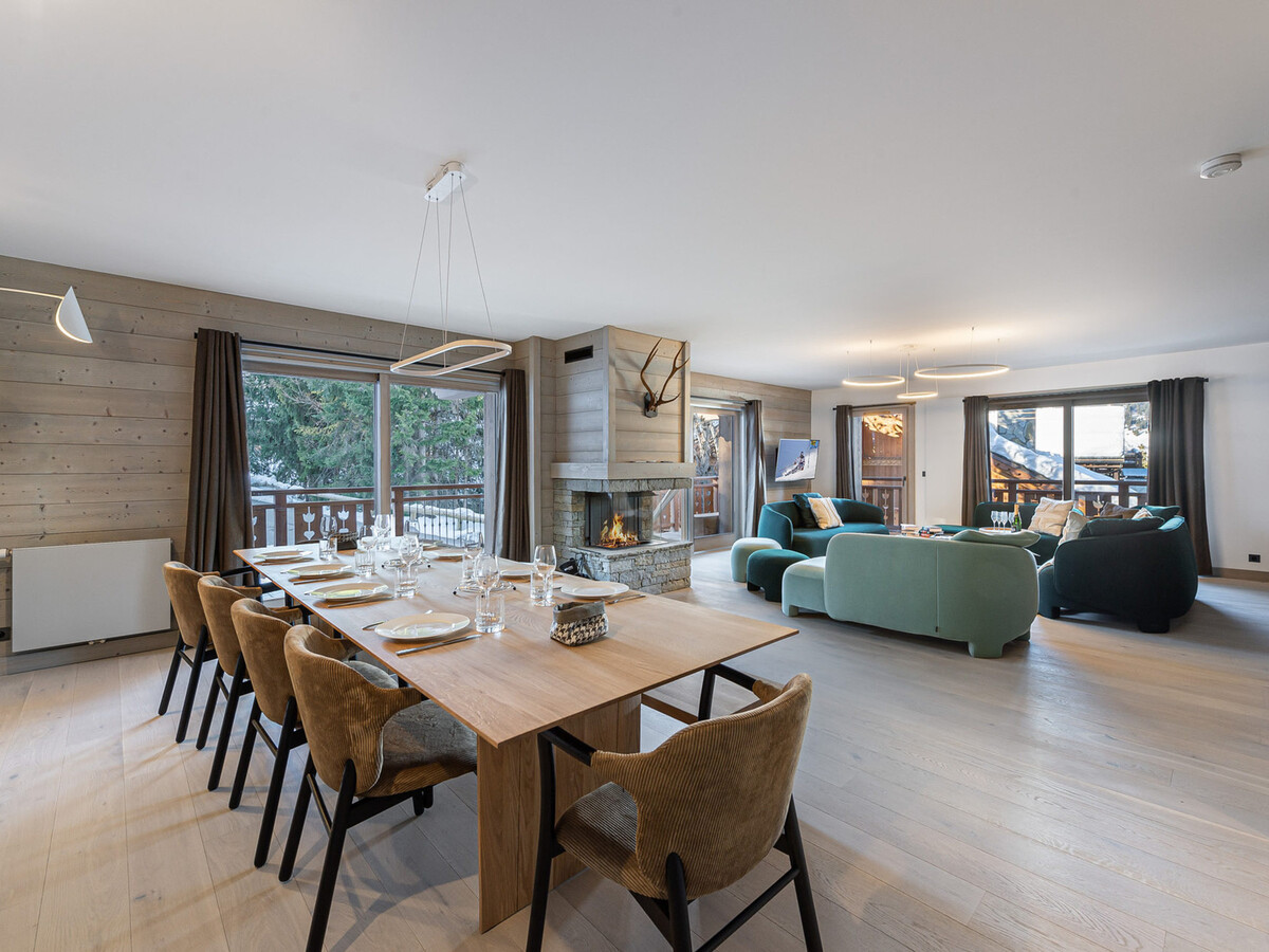 Appartement 155m² 4 chambres, cheminée et balcon à Méribel - Photo 6