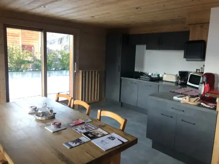 Appartement Rocher 82 m², 3 chambres, pieds des pistes au Grand-Bornand : photo 5