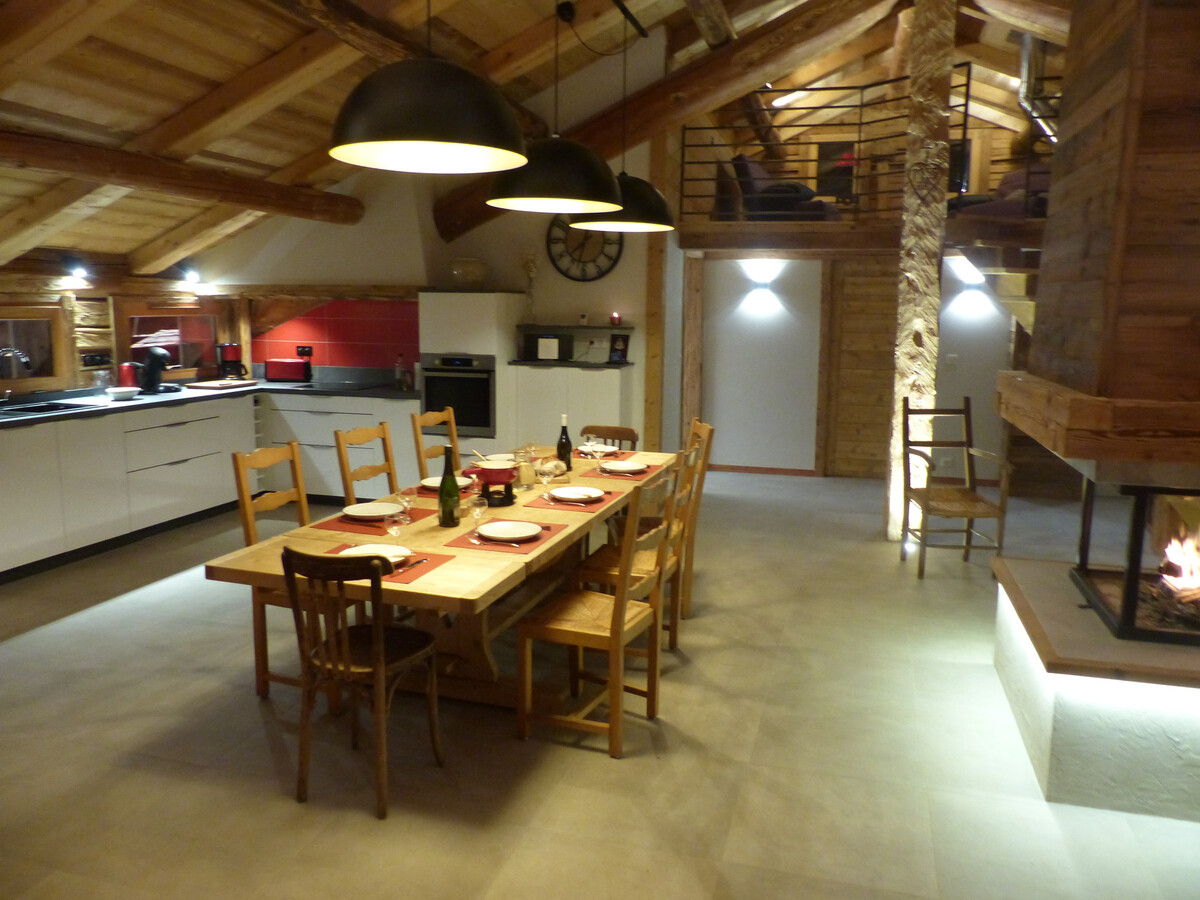 Gîte 4 étoiles 138m² avec cheminée et bain norvégien - Le Grand-Bornand - Photo 2