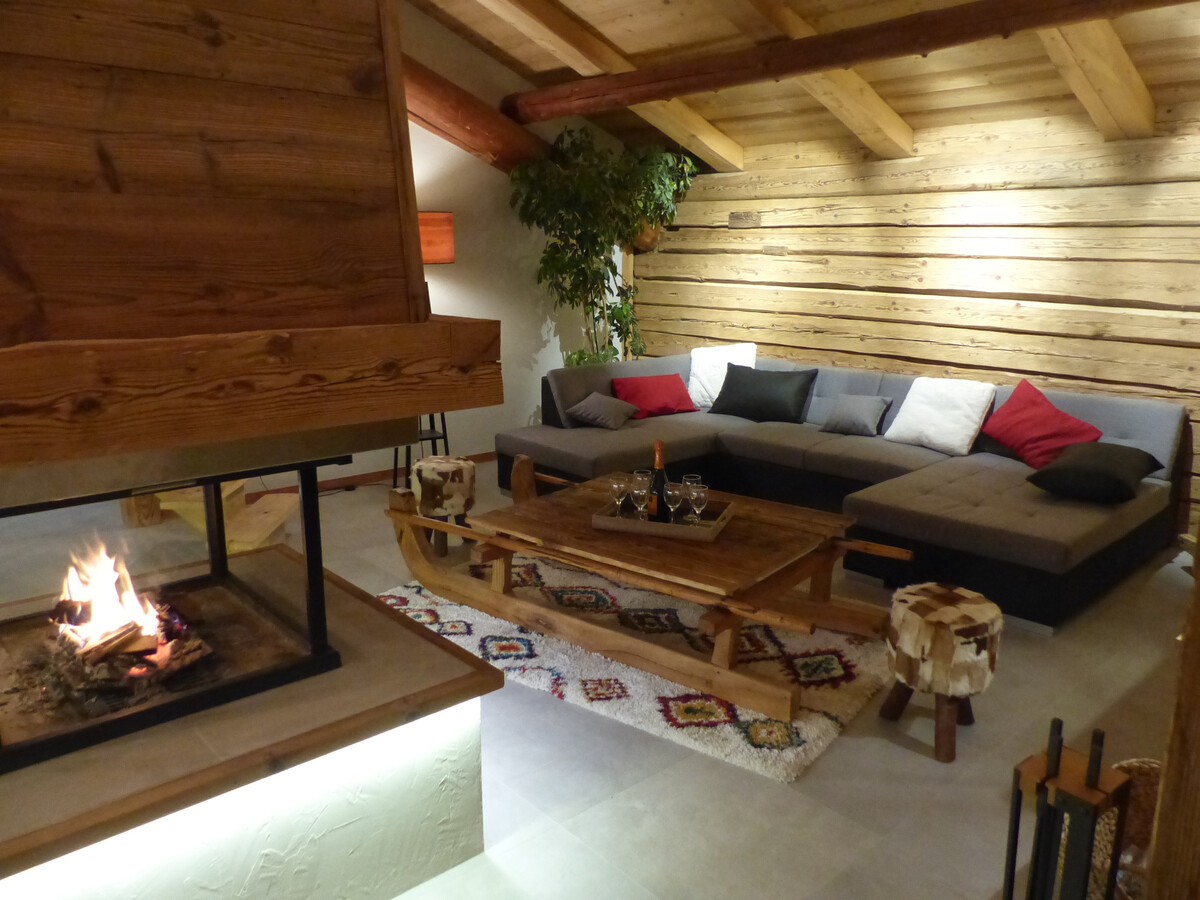 Gîte 4 étoiles 138m² avec cheminée et bain norvégien - Le Grand-Bornand - Photo 7