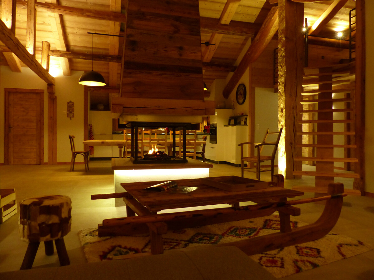 Gîte 4 étoiles 138m² avec cheminée et bain norvégien - Le Grand-Bornand - Photo 15