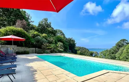 Maison vue mer à Concarneau avec piscine chauffée : photo 2