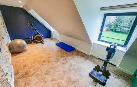 Appartement en manoir historique, parc 7 ha, vue mer : photo 17