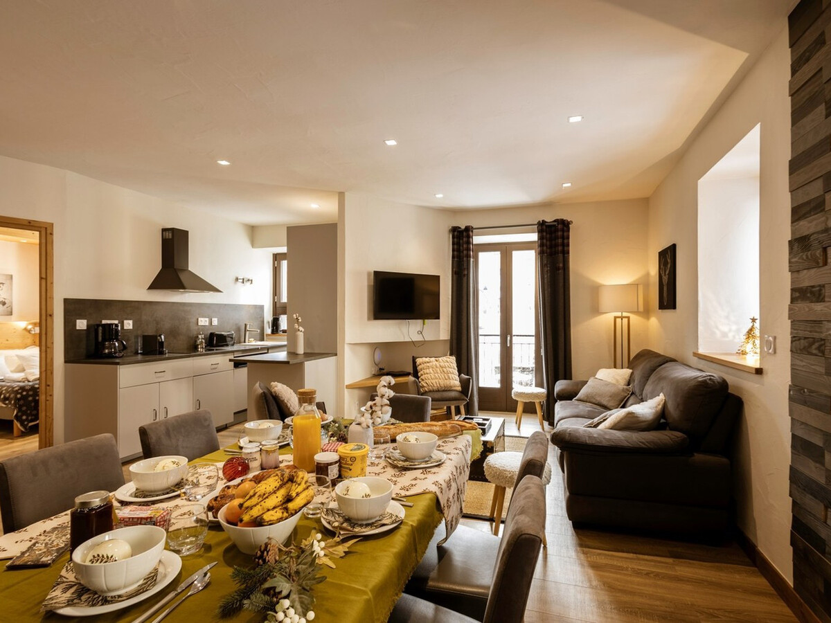 Appartement 4 pièces Valloire, 6 personnes, balcon sud - Photo 4