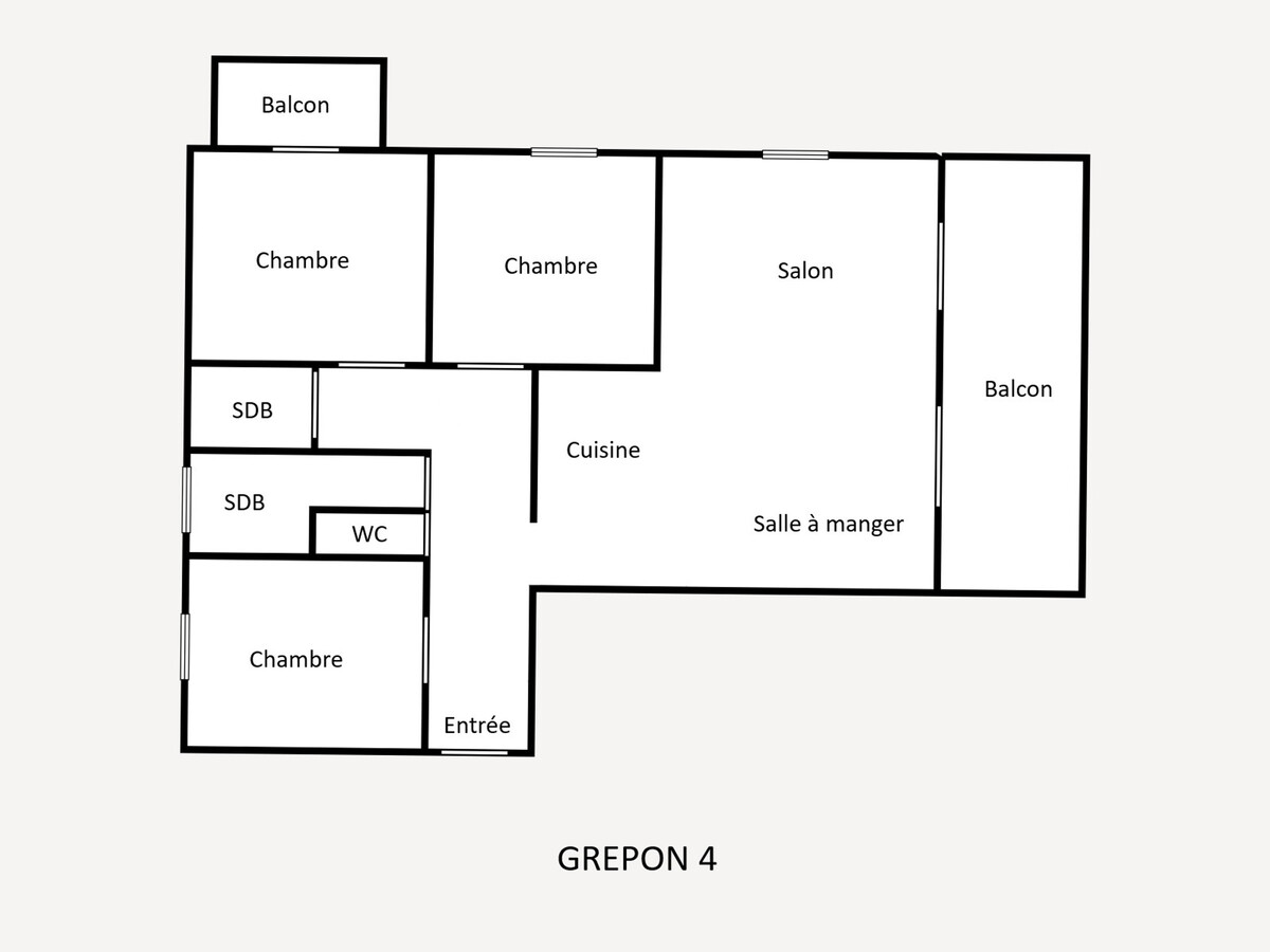 Appartement 8 pers., 3 ch. à 500 m des pistes - Photo 14