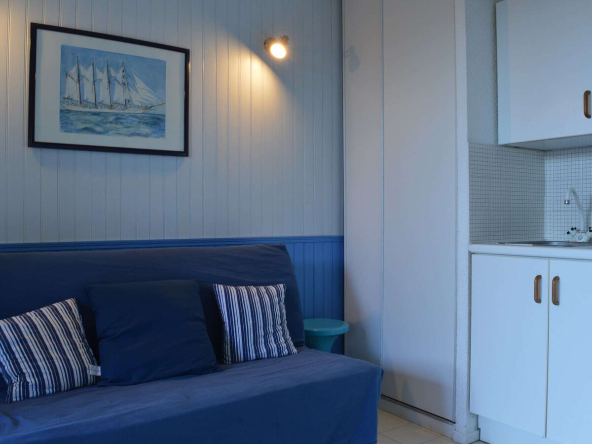 Studio cabine front de mer avec piscine et parking - Photo 2