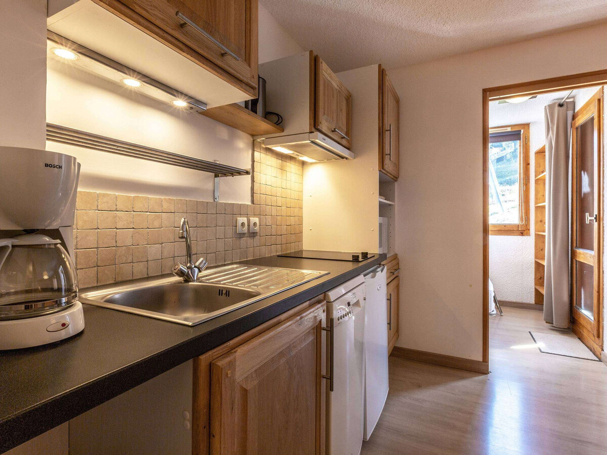 Studio cabine 5 pers, balcon vue pistes à La Plagne - Photo 3