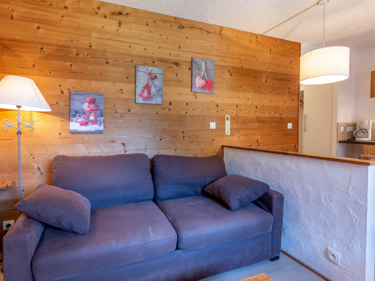 Studio cabine 5 pers, balcon vue pistes à La Plagne - Photo 7
