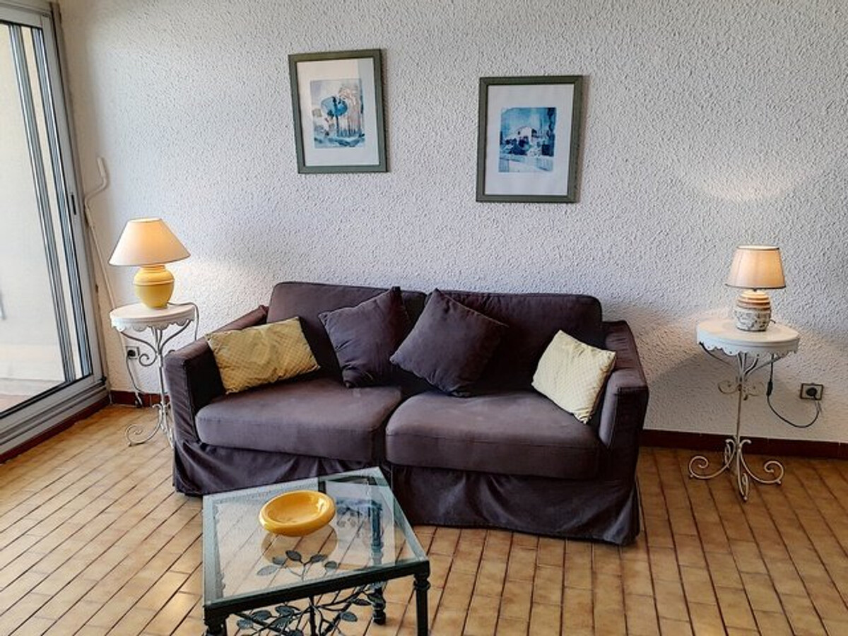 T2 La Favière avec piscine, loggia mer et parking - Photo 6