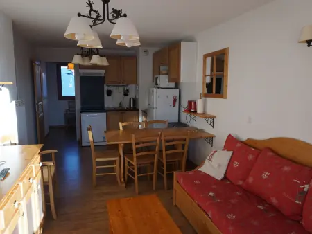 3 pièces à Orcières, 6 pers, piscine, parking, wifi gratuit : photo 3