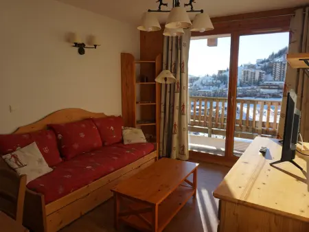 3 pièces à Orcières, 6 pers, piscine, parking, wifi gratuit : photo 4