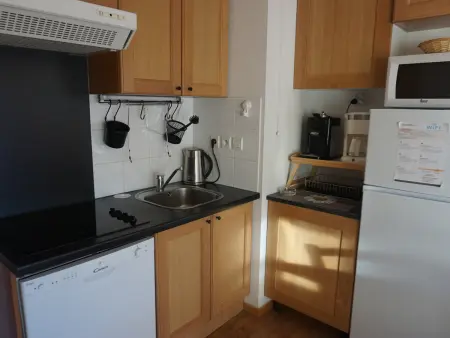 3 pièces à Orcières, 6 pers, piscine, parking, wifi gratuit : photo 5
