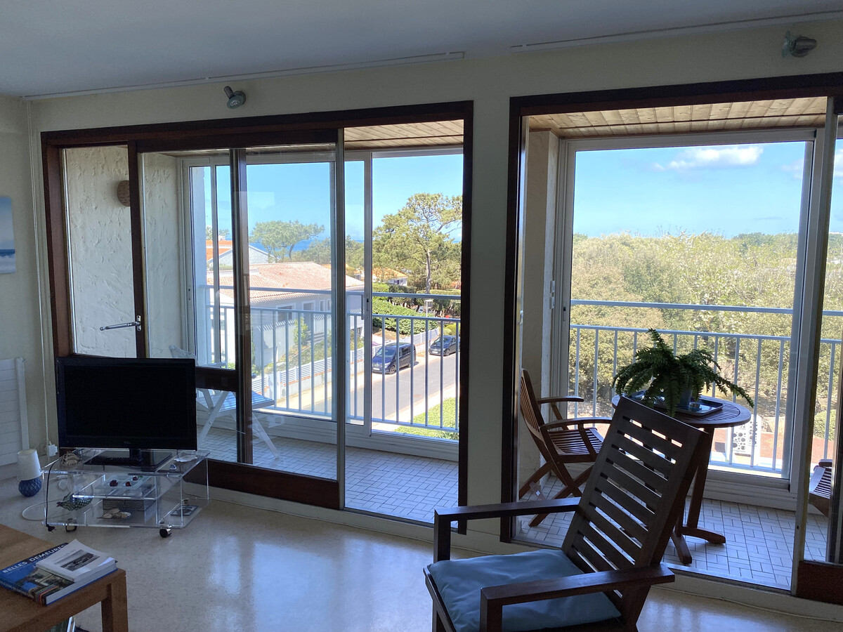 Appartement T2 vue mer aux Sables-d'Olonne, loggia 400 m plage - Photo 9