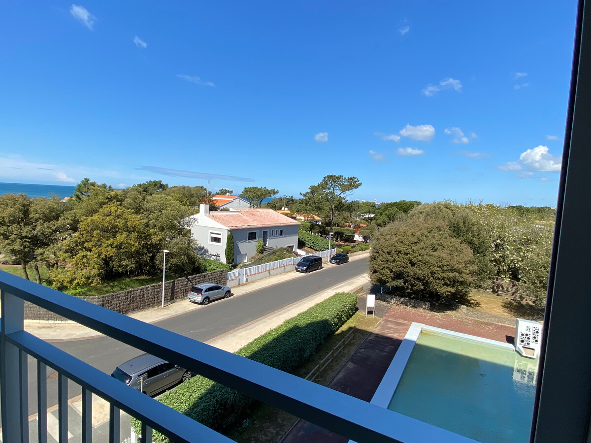 Appartement T2 vue mer aux Sables-d'Olonne, loggia 400 m plage - Photo 14