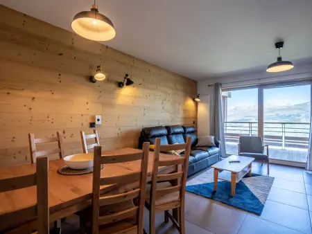 Les Arcs 1800 : Appart lumineux 3P, sauna, hammam, proche pistes, 6 pers - Photo 15