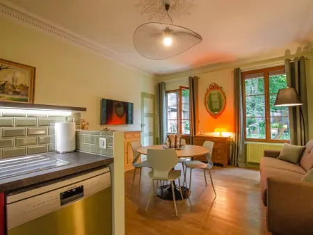 Appartement 2 pers. Jardin 150m² vue Cathédrale, Troyes : photo 5