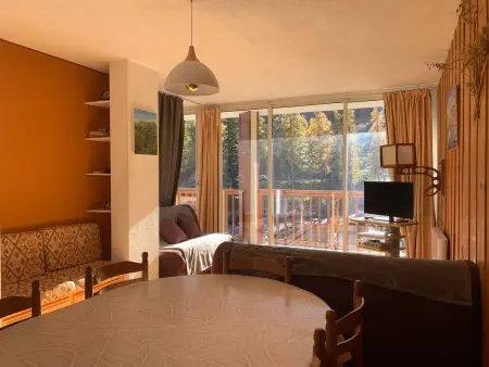 Location appartement à Pra Loup, Spacieux 2/3 pièces avec balcon au cœur de Pra Loup 1600