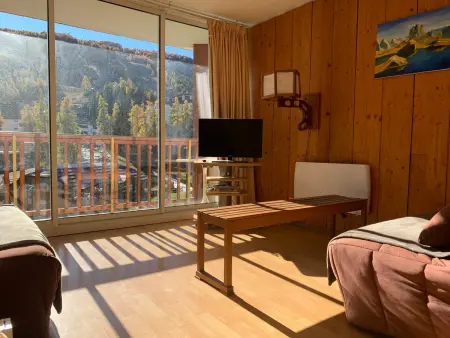 Appartement 2/3 pièces avec balcon, cœur de Pra-Loup 1600 : photo 7