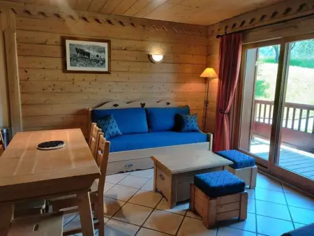 3 pièces pied de pistes, piscine chauffée et spa : photo 2