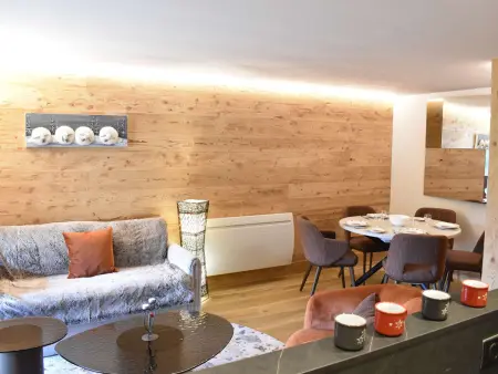 Appartement 3 chambres Méribel Village, balcon sud, parking couvert : photo 7