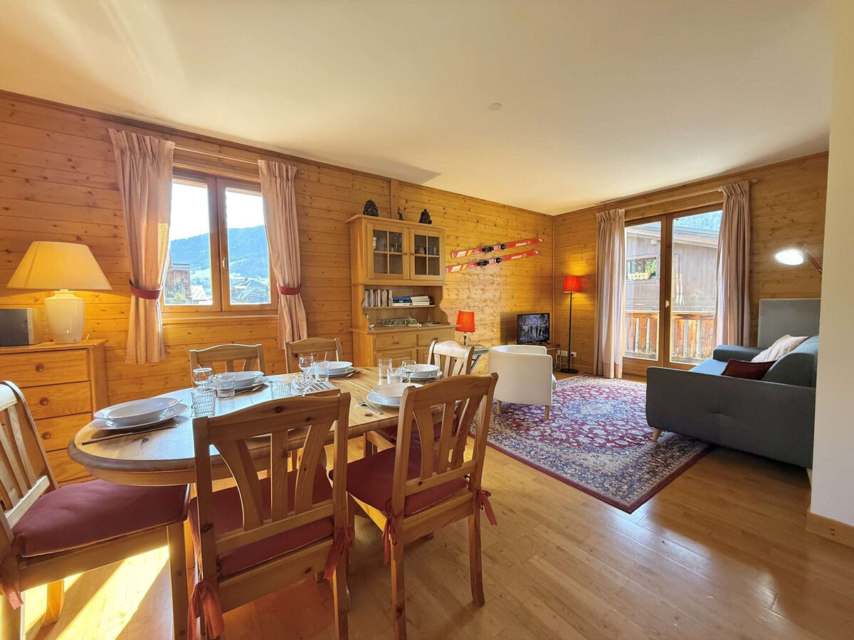 Appartement 6 pers. avec balcon sud & parking à Praz-sur-Arly - Photo 1