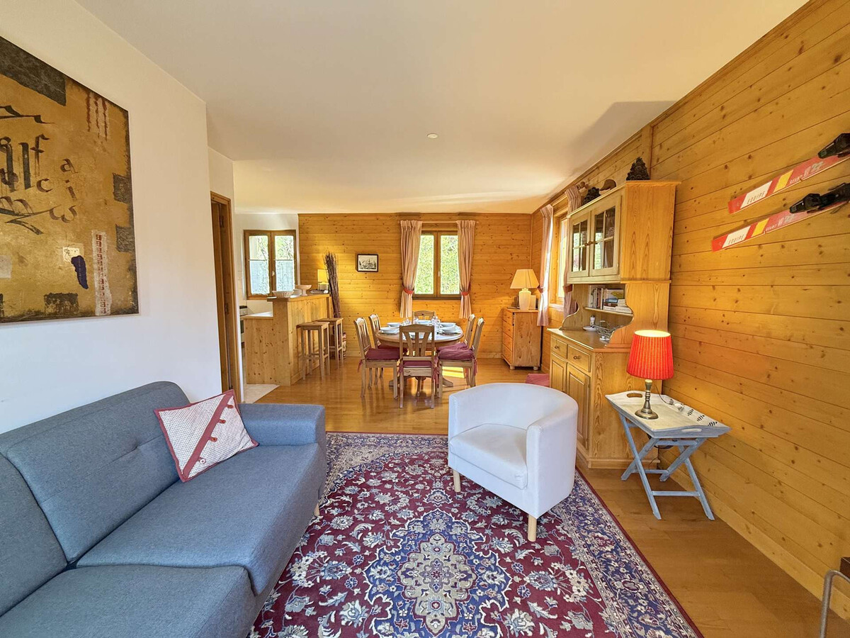 Appartement 6 pers. avec balcon sud & parking à Praz-sur-Arly - Photo 7