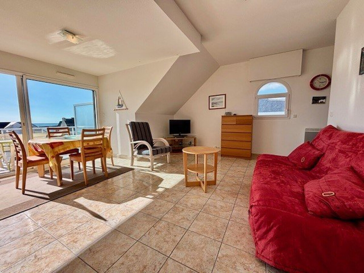 Appartement 2P vue mer à Quiberon - Terrasse sud - Photo 1