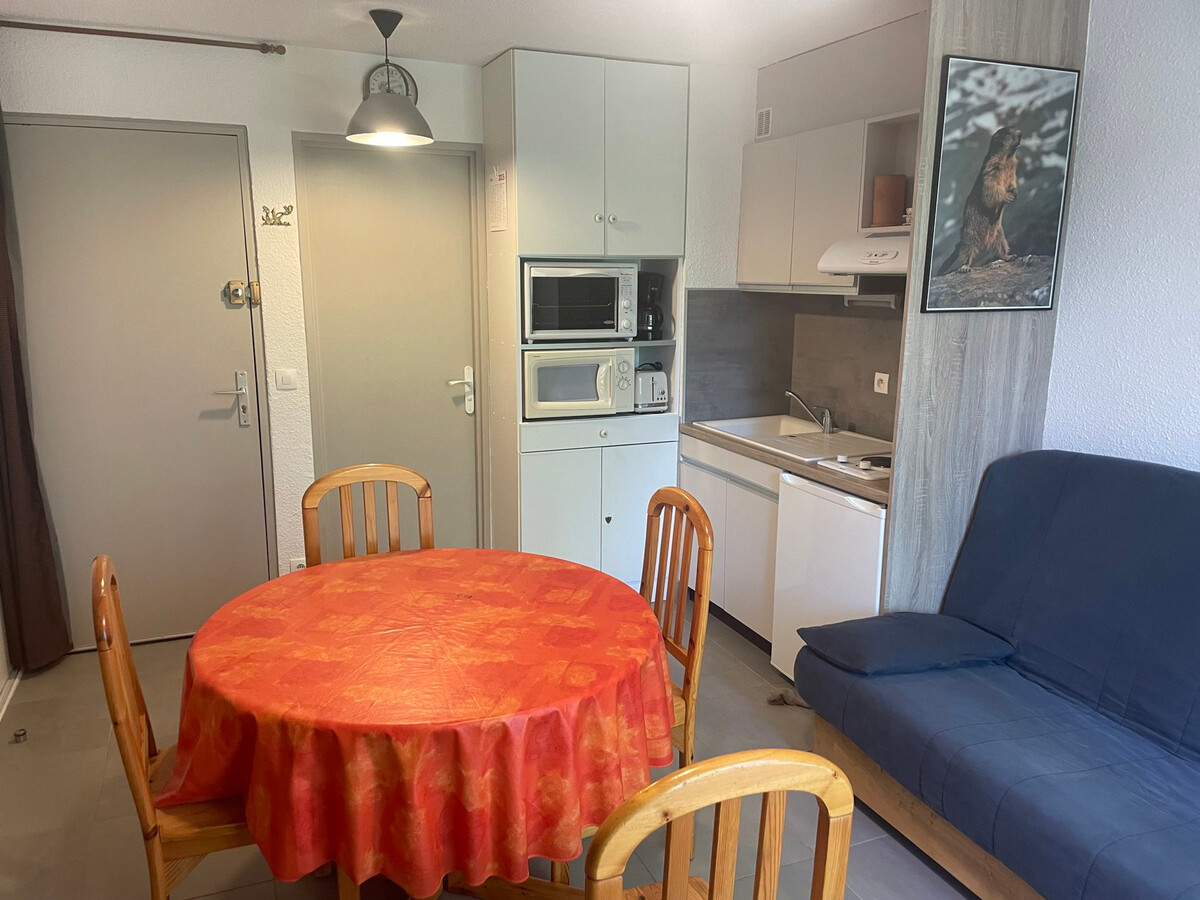 Studio 19m² rénové, balcon Est, 6ème étage - Orcières - Photo 3