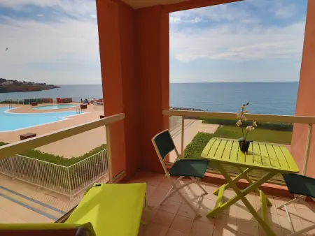 Location appartement à Sète, Studio cabine à Sète avec terrasse, parking privé, accès plage