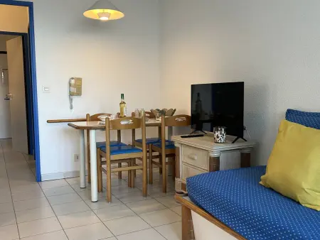 Studio bord de mer Villeneuve-Loubet, parking privé : photo 2