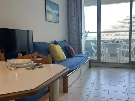 Studio bord de mer Villeneuve-Loubet, parking privé : photo 4