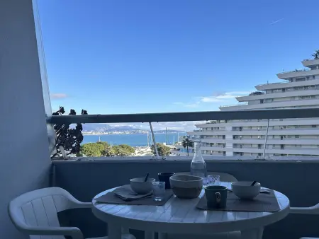 Studio bord de mer Villeneuve-Loubet, parking privé : photo 9