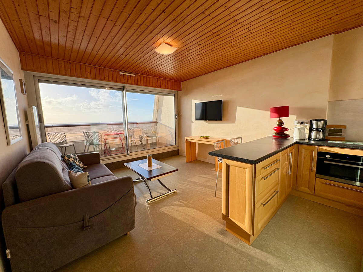 Appartement 4 pers, balcon face mer, parking privé - Photo 11